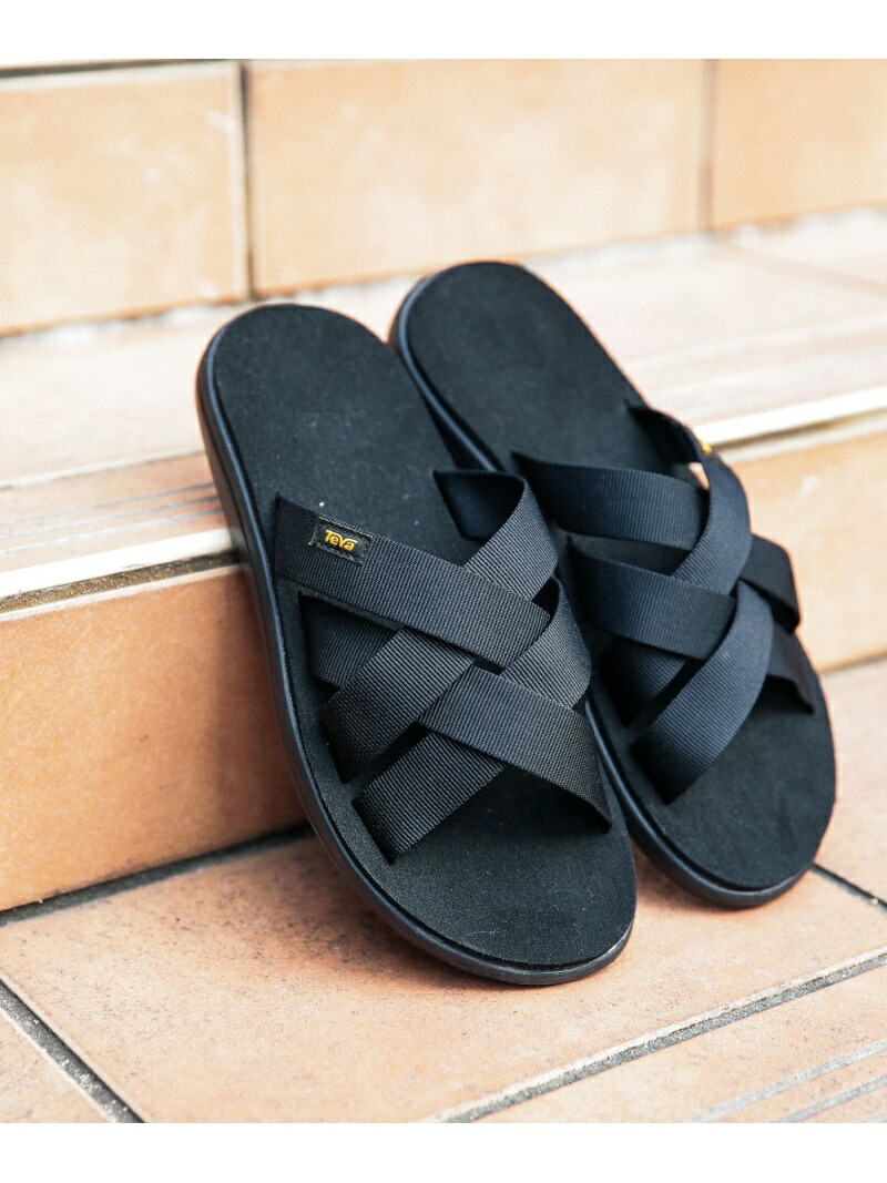 楽天市場】DOORS Teva VOYA SLIDE アーバンリサーチドアーズ シューズ サンダル/ミュール ブラック【送料無料】 : Rakuten  Fashion Men