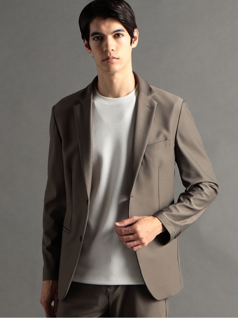 【SALE/73%OFF】MONSIEUR NICOLE ex/tra 【ex/tra】トリコット セットアップジャケット ニコル ジャケット・アウター テーラードジャケット・ブレザー ネイビー ブラック グレー【RBA_E】【送料無料】| Fashion Men