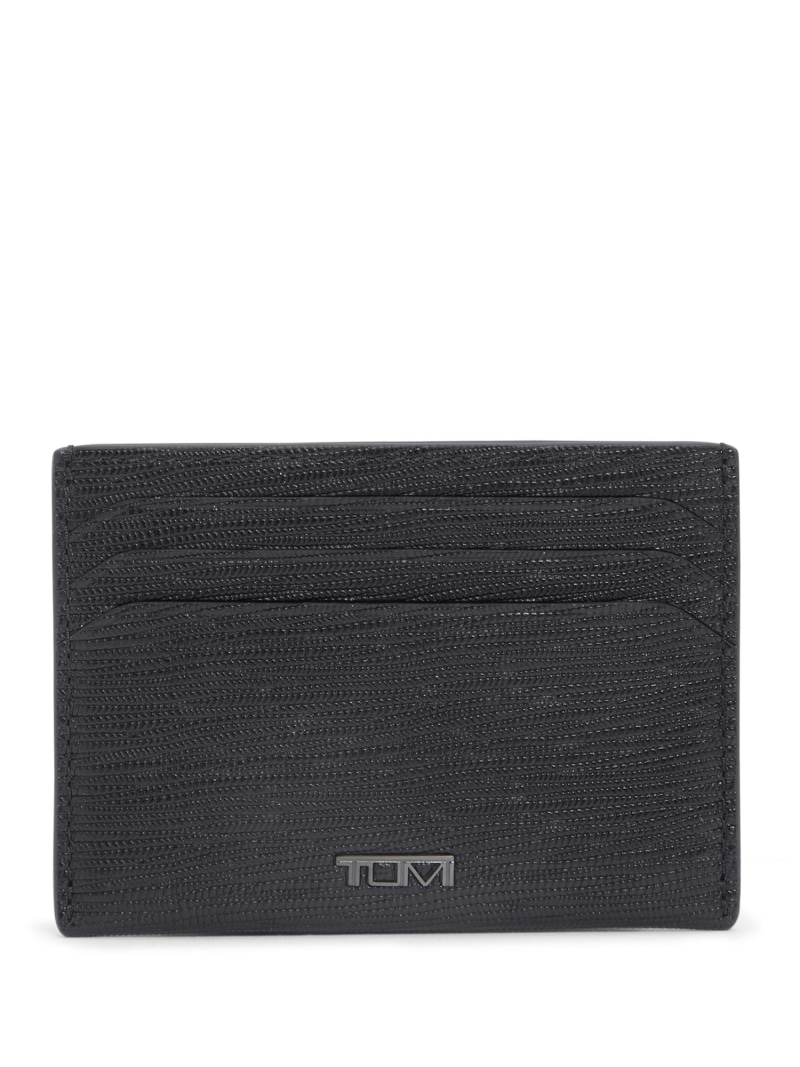 TUMI 【公式店】2年保証 NASSAU 6 クレジット・カード・スリム・カード・ケース トゥミ 財布・ポーチ・ケース 名刺入れ・カードケース ブラック【送料無料】