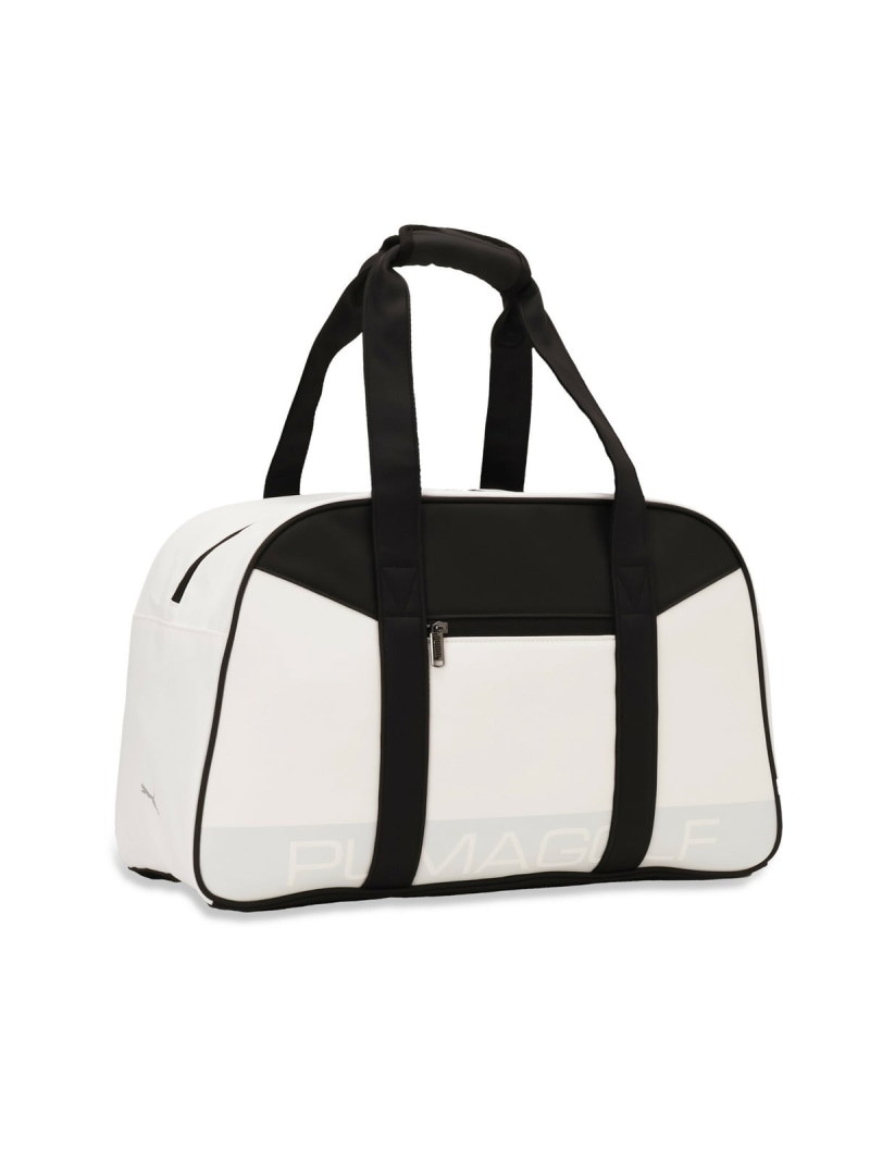 PUMA ユニセックス ゴルフ ベーシックロゴ ボストンバッグ BASIC LOGO BOSTON BAG プーマ バッグ ボストンバッグ ホワイト【送料無料】