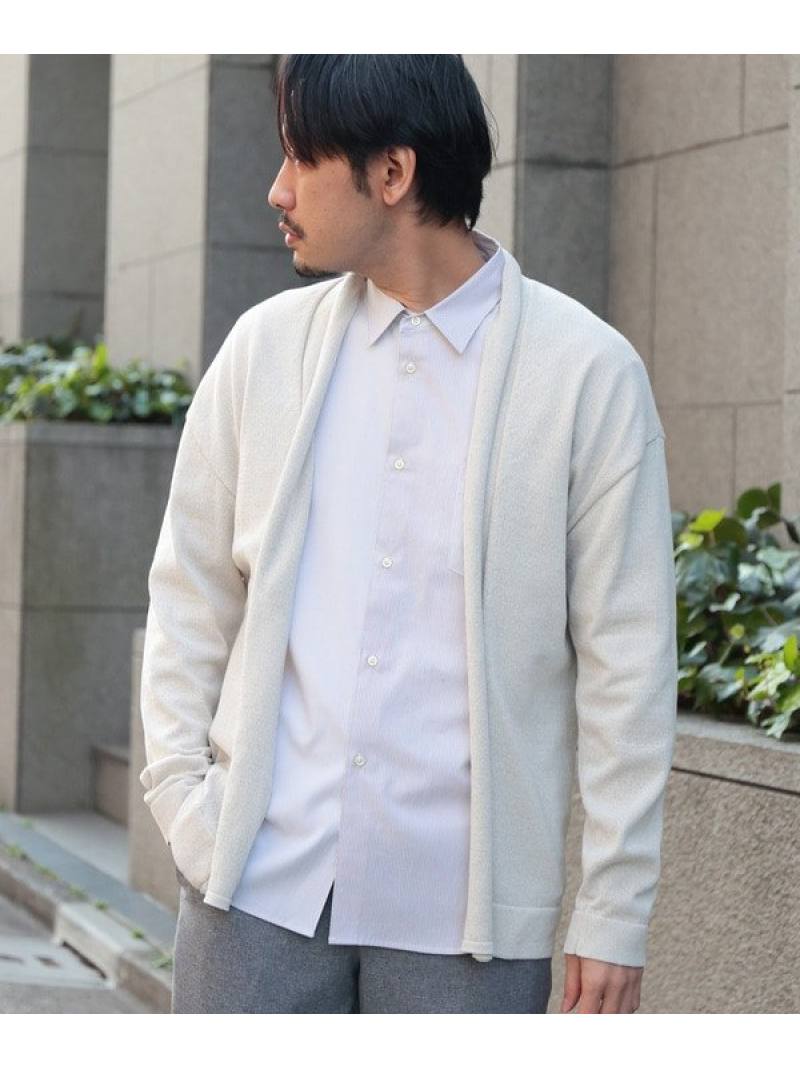 Union Station ボタンレス ショールカーディガン ウォッシャブル Union Station ボタンレス ショールカーディガン ウォッシャブル