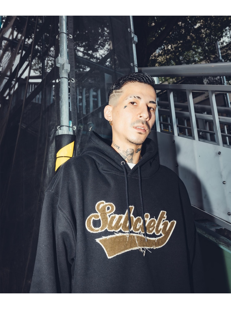 眠　SUB-AGE パーカー 黒 楽天市場】【中古】SUB-AGE． FUTURE ARCHIVE Front Zipper Open