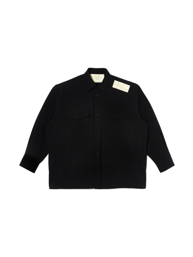 N.HOOLYWOOD TEST PRODUCT EXCHANGE SERVICE CPO SHIRT エヌ．ハリウッド トップス シャツ・ブラウス ブルー ブラック ネイビー【送料無料】