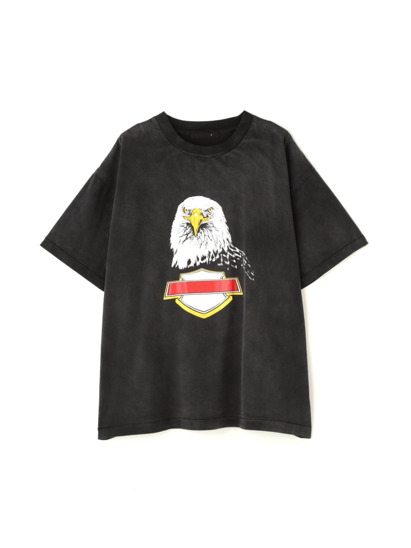 LHP WHITELAND/ホワイトランド/EAGLE TEE エルエイチピー トップス カットソー・Tシャツ ブラック【送料無料】