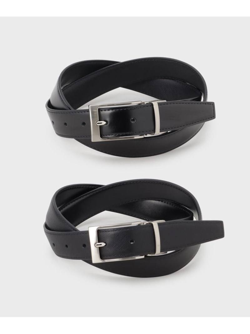 Takeo Kikuchi タケオキクチ ビジネスリバーシブルベルト