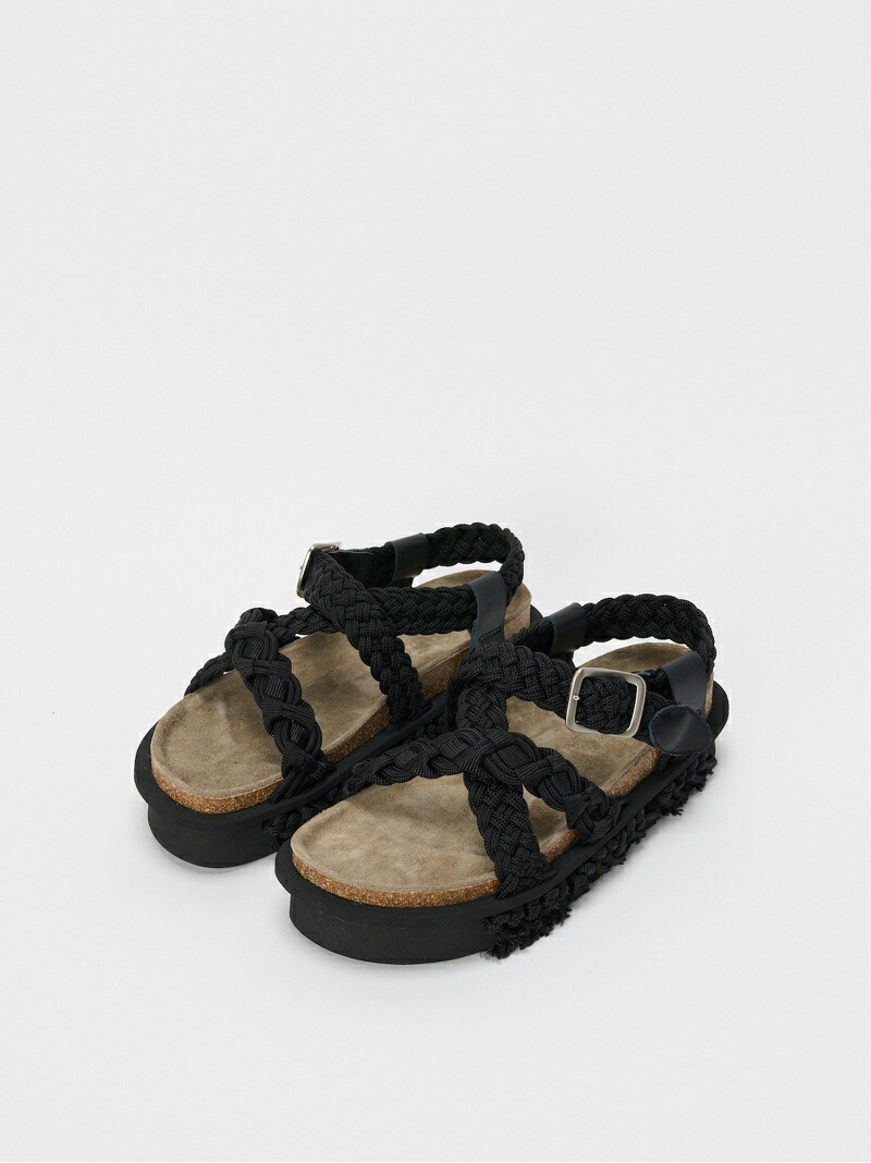 Hender Scheme Hender Scheme/(M)Kinone/サンダルシューズ ピーアールワン シューズ・靴 サンダル ブラック【送料無料】｜ Fashion Men