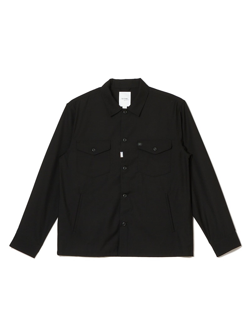 THE CRIMIE MILITRY SHIRT ガーデン トップス シャツ・ブラウス カーキグリーン ブラック【送料無料】