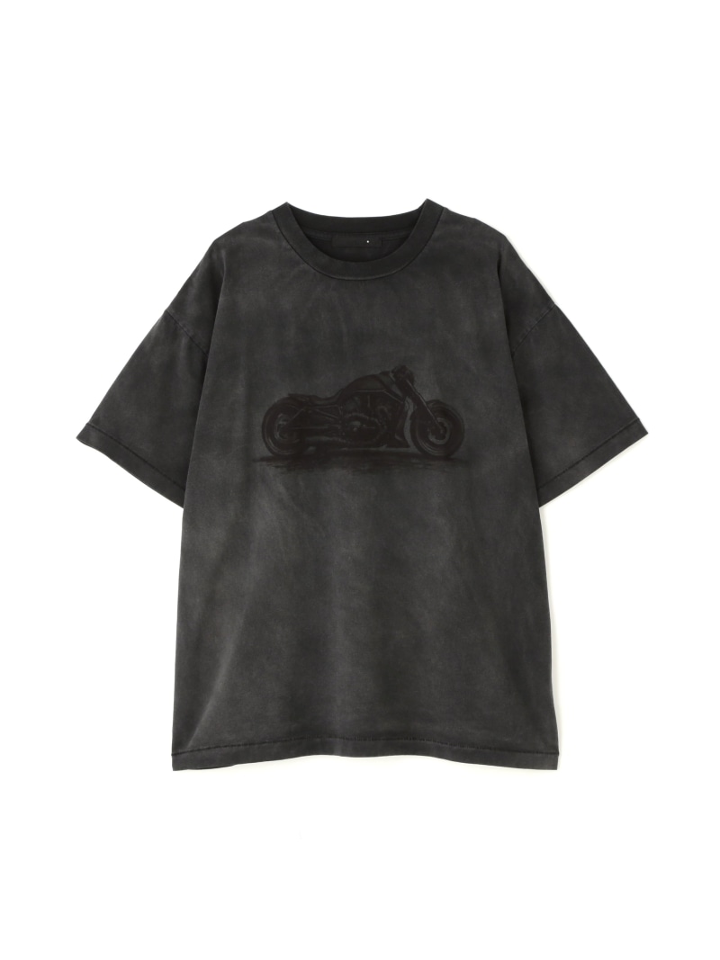 LHP WHITELAND/ホワイトランド/MOTORCYCLE TEE エルエイチピー トップス カットソー・Tシャツ ブラック【送料無料】｜ Fashion Men 9,075円