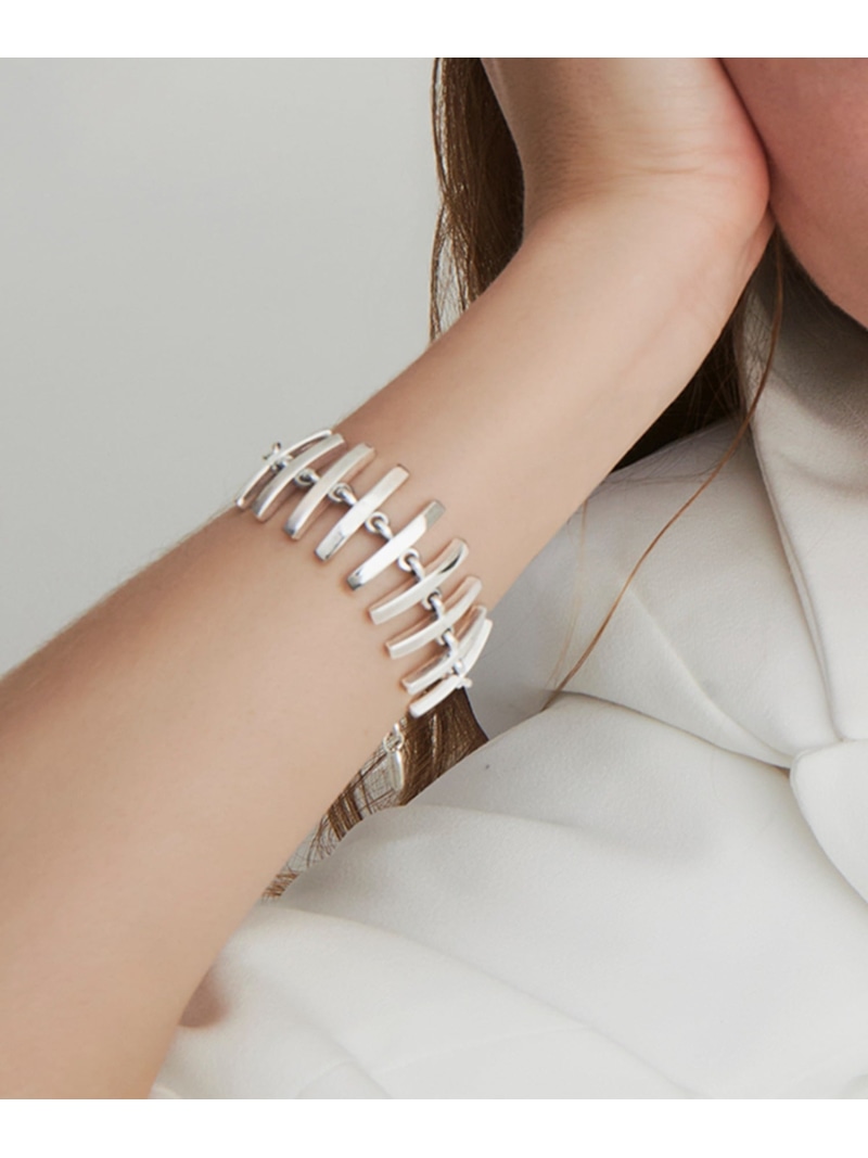 quip queint quip queint/ramus bracelet QU114 セットアップセブン アクセサリー・腕時計 ブレスレット・バングル ブラック【送料無料】