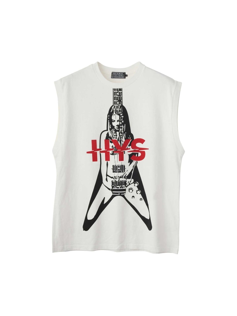 GUITAR PLAYERノースリーブTシャツ　hysteric grammar GUITAR PLAYERノースリーブTシャツ hysteric grammar