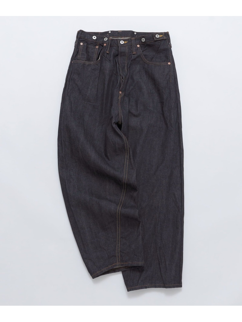SHIPS MEN SKEWed: 201 ONE POCKET PANTS LV シップス パンツ ジーンズ・デニムパンツ ネイビー ブラック【送料無料】