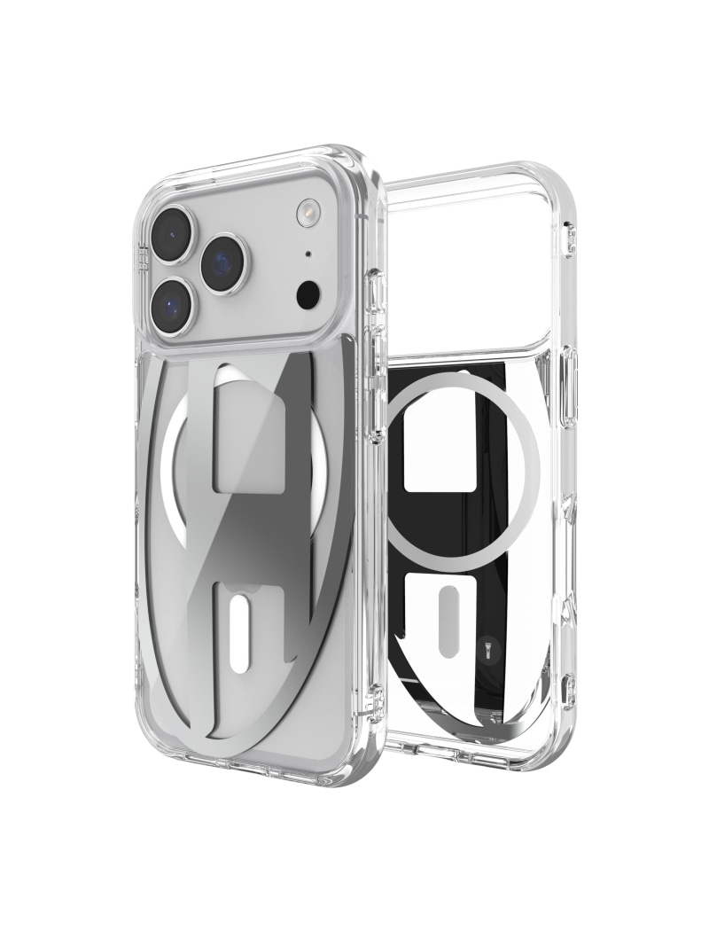 iPhoneアクセサリー iPhone17 DIESEL Ringstand-MagSAFE Case Women's Ringstand-Magsafe case for iPhone 17 | Black | Diesel