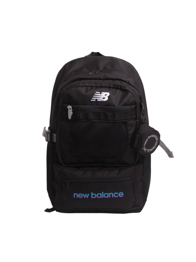 New Balance 【NewBalance】グラデーションロゴデイパック 32L ロワード バッグ リュック・バックパック ブラック【送料無料】