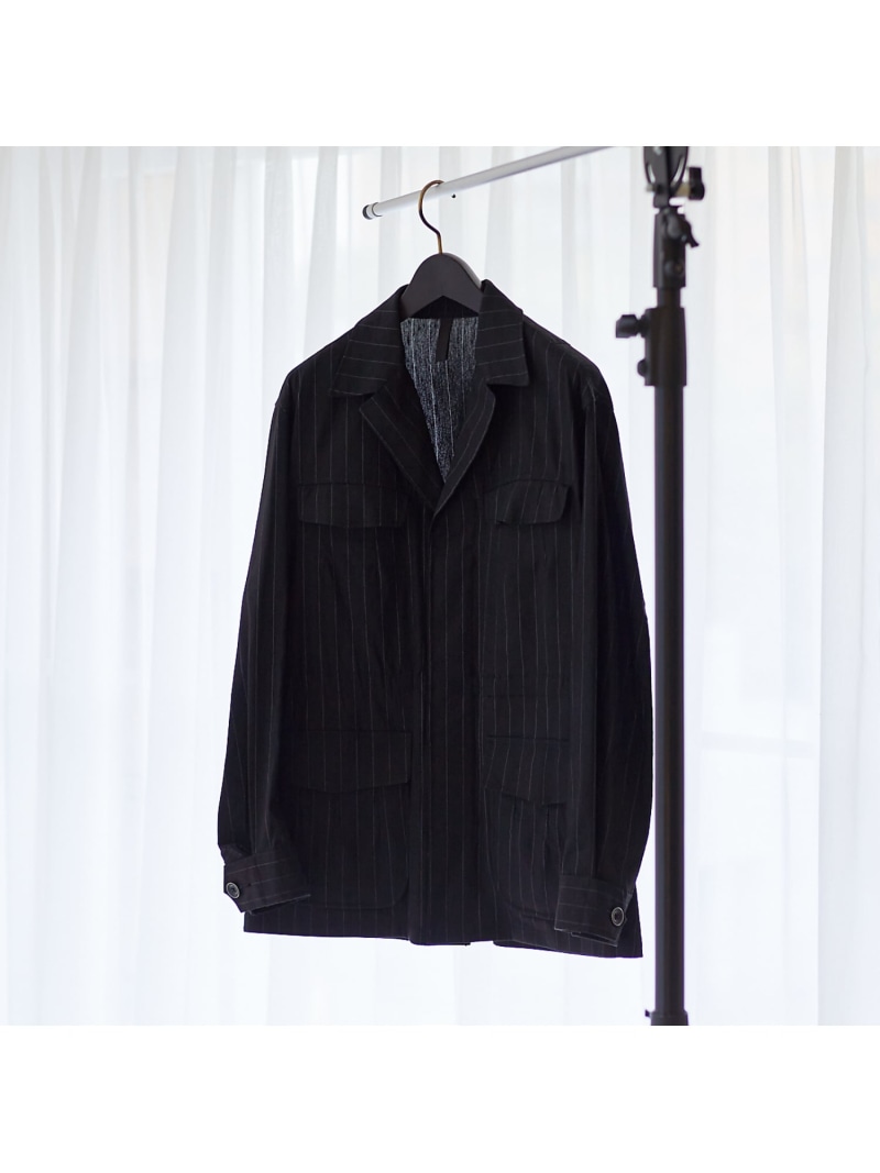 【SALE／50%OFF】DESIGNWORKS ファティーグジャケット デザインワークス ジャケット・アウター ミリタリージャケット ブルー ブラック【RBA_E】【送料無料】