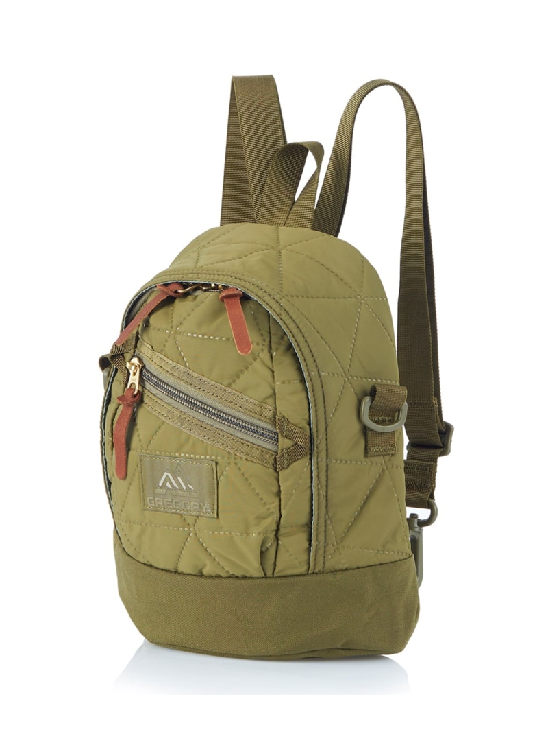 GREGORY 【公式】GREGORY 2ウェイミニバックパック 6L リュック バックパック グレゴリー バッグ リュック・バックパック カーキグリーン【送料無料】| Fashion Men