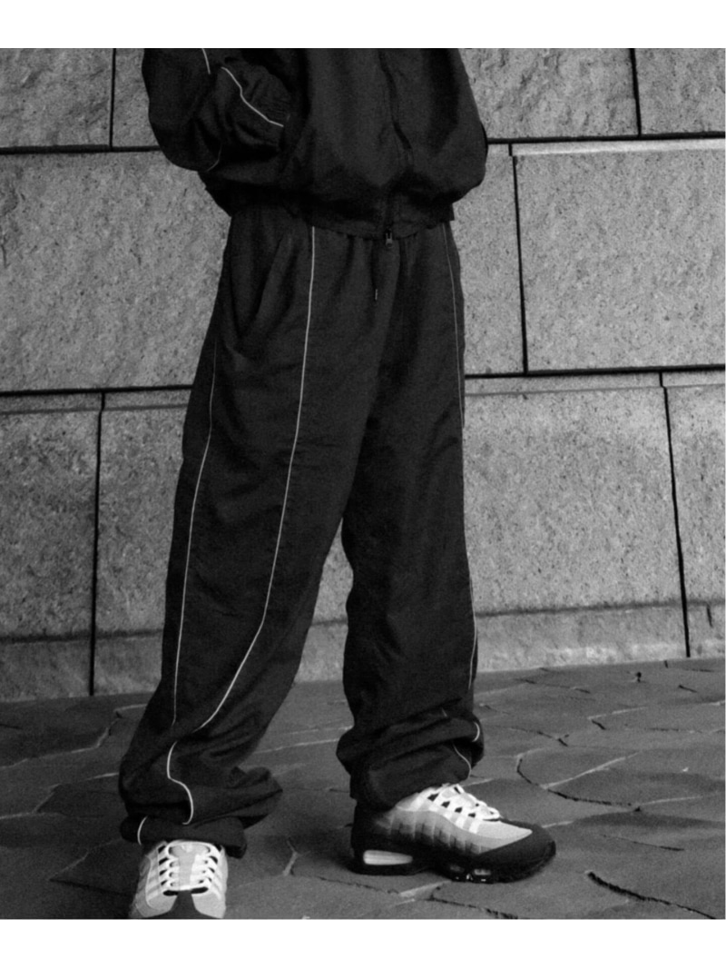 417 EDIFICE VALLAD / バラッド FADED TRACK PANTS フォーワンセブン エディフィス パンツ ジャージ・スウェットパンツ ネイビー【送料無料】