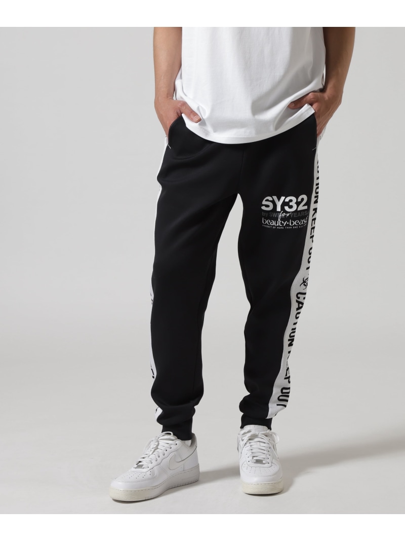 ROYAL FLASH SY32 by SWEET YEARS×beauty:beast/COLLABORATION PANTS ロイヤルフラッシュ パンツ その他のパンツ ホワイト【送料無料】| Fashion Men