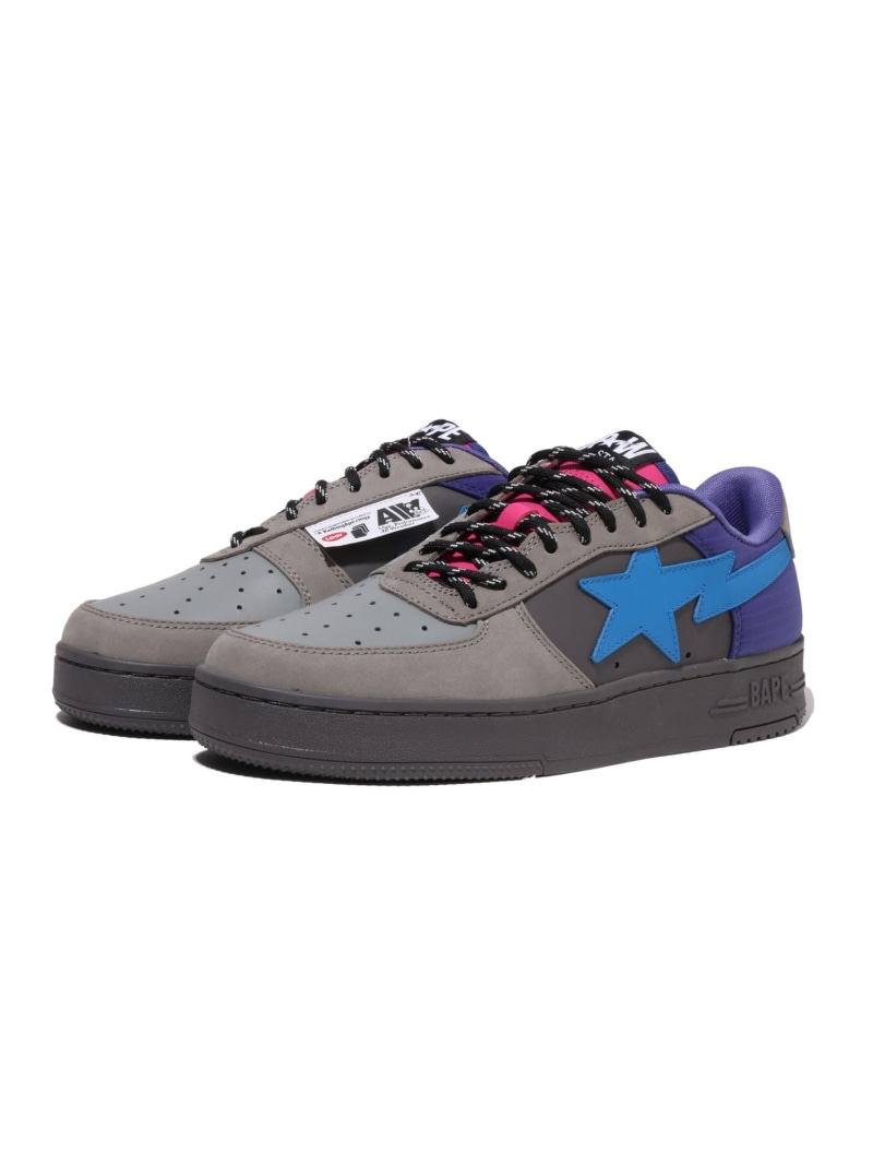 A BATHING APE BAPE BY KAZUKI KURAISHI BAPE STA #1 ア ベイシング エイプ シューズ・靴 スニーカー グレー【送料無料】