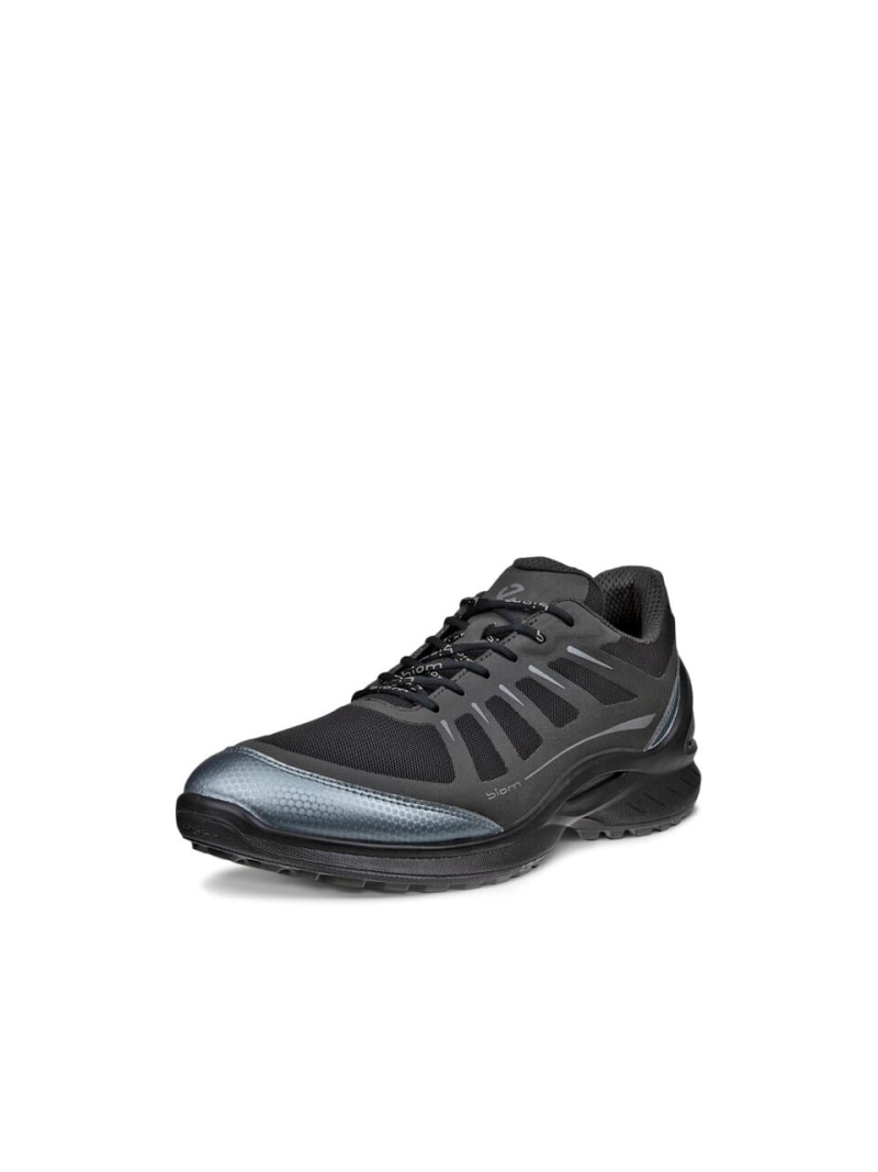 ECCO ECCO 高性能 歩きやすい BIOM ENERGI メンズ 本革 スニーカー エコー シューズ・靴 スニーカー ブラック【送料無料】
