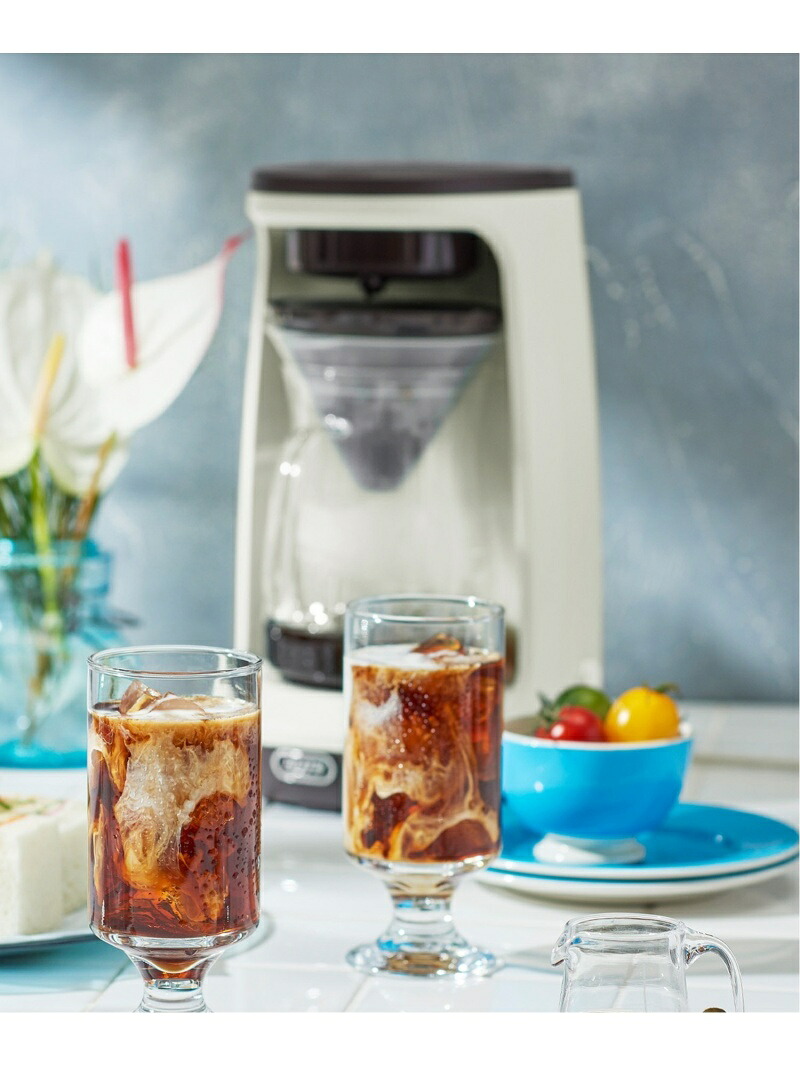 Toffy Toffy/(U)【Toffy/トフィー】 HOT&ICEハンドドリップコーヒーメーカー トフィーストア 食器・調理器具・キッチン用品 その他の食器・調理器具・キッチン用品 ブルー ホワイト【送料無料】