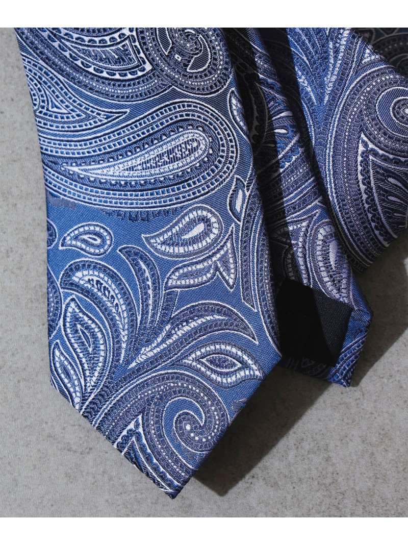 BEAMS HEART MEN ペイズリー ネクタイ ビームス ハート スーツ・フォーマル ネクタイ・蝶ネクタイ ブラウン ピンク ネイビー ベージュ【送料無料】