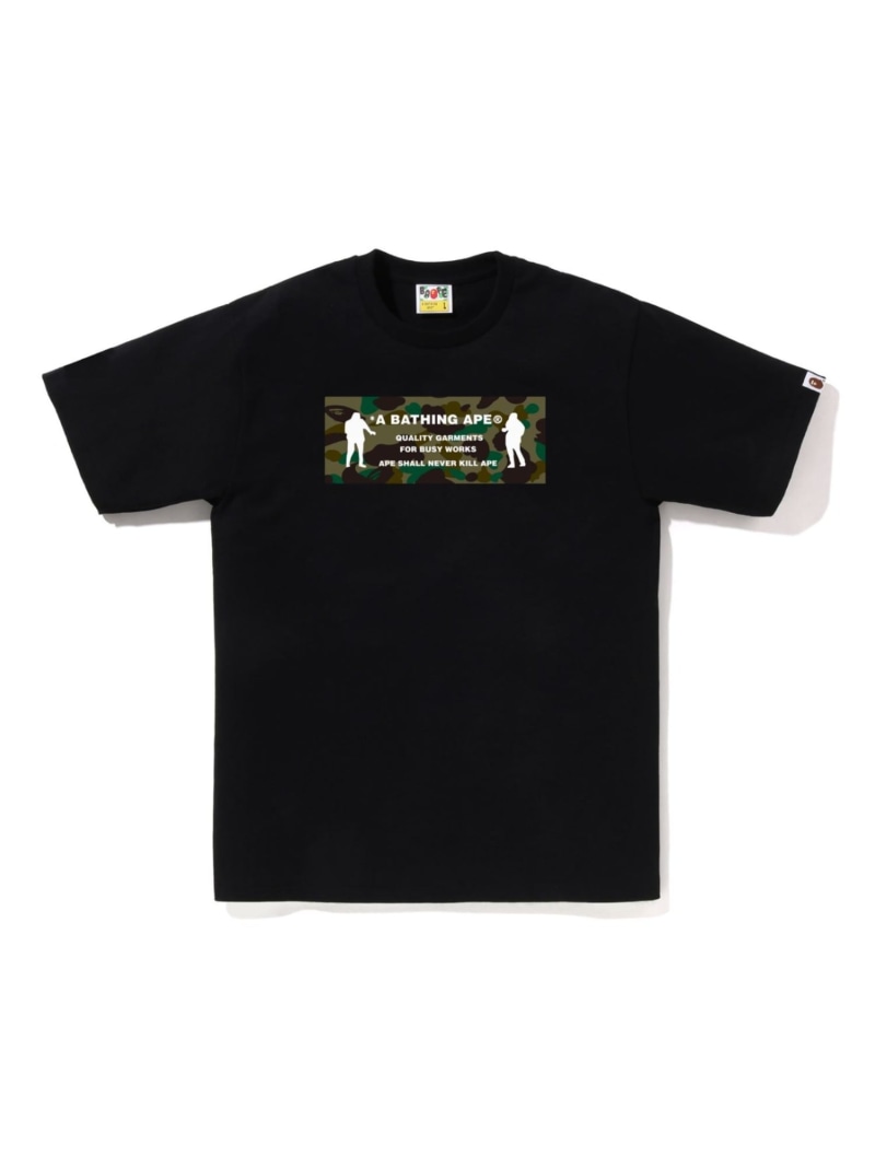 最短当日発送 A BATHING APE 半袖 Tシャツ ABC CAMO COLLEG ABC CAMO COLLEGE TEE（Tシャツ/カットソー）｜A BATHING APE