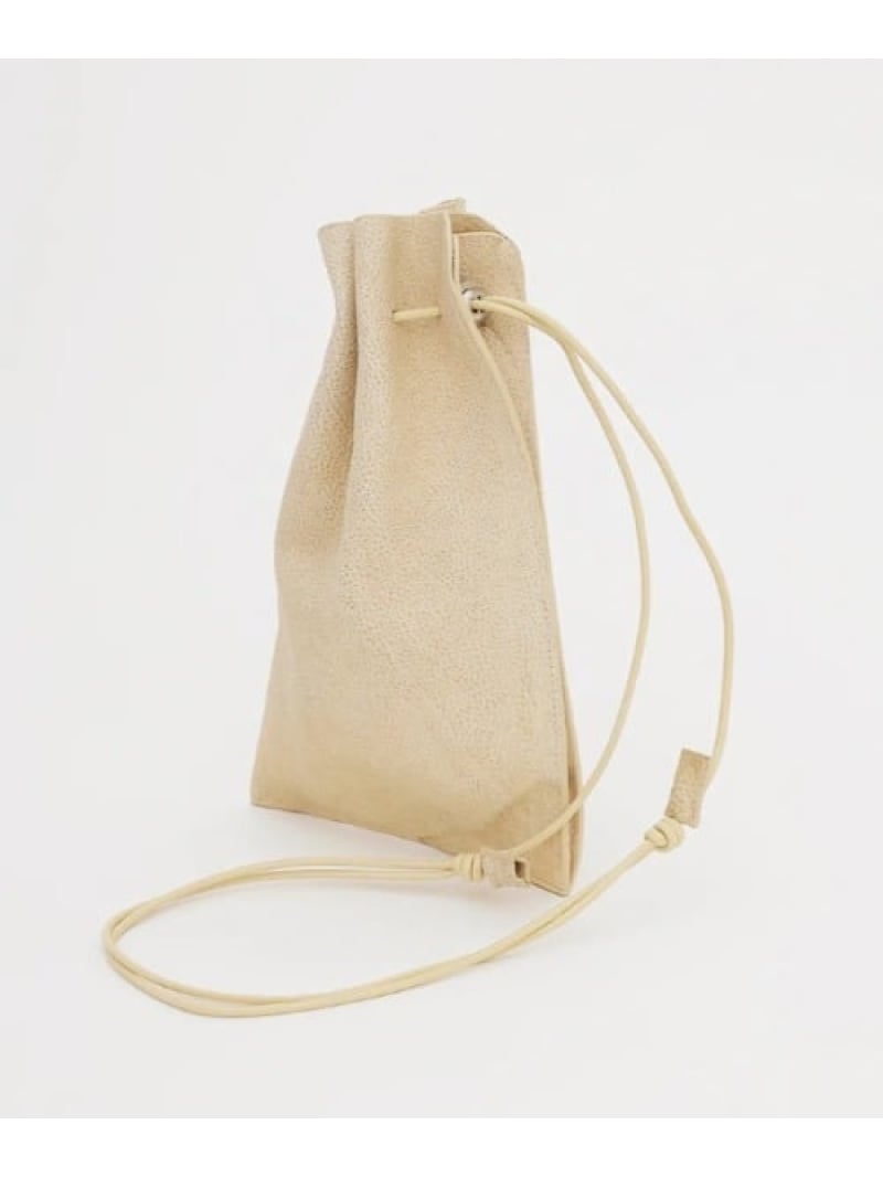B'2nd ITTI/イッチ/HERRIE KINCHAKU POUCH - PM / SHIRO ビーセカンド バッグ その他のバッグ ホワイト【送料無料】｜ Fashion Men
