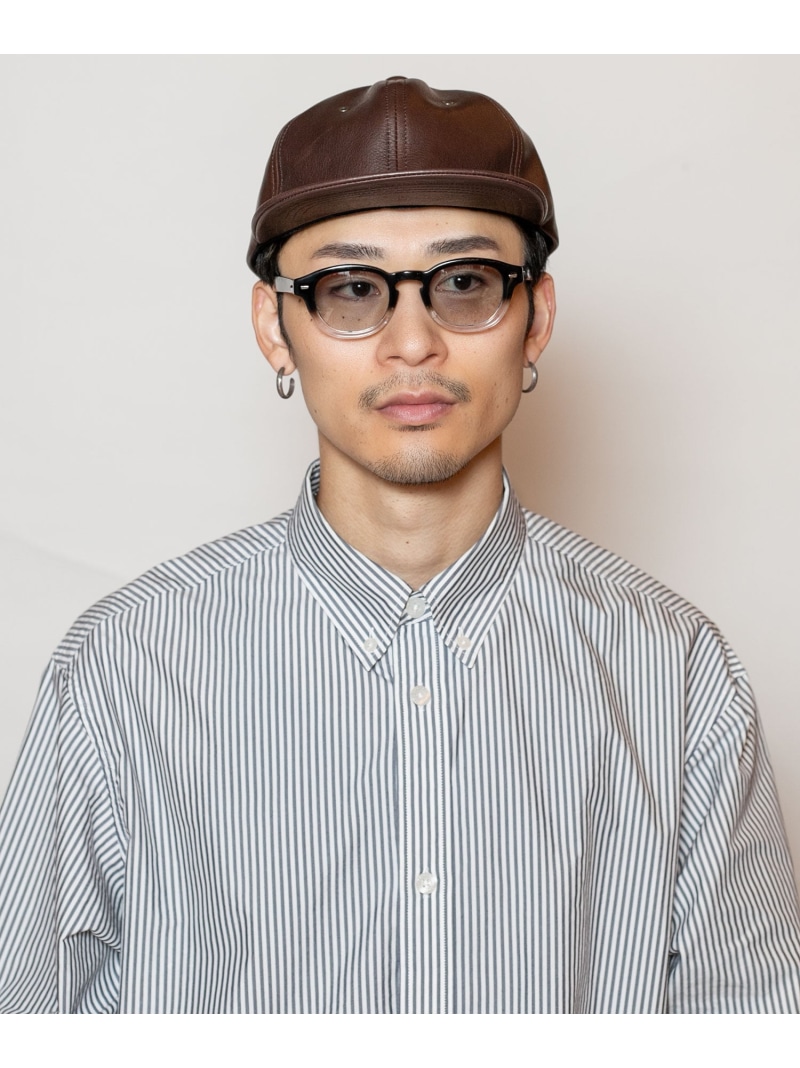 CA4LA W COW LEATHER CAP カシラ 帽子 キャップ ブラウン ブラック【送料無料】｜ Fashion Men