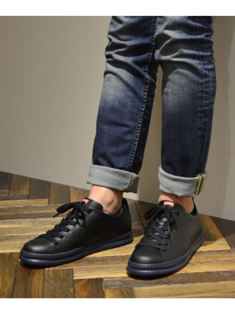 CAMPER [カンペール] RUNNER FOUR / なめし革スニーカー カンペール シューズ・靴 スニーカー 黒いこと【貨物輸送無料】