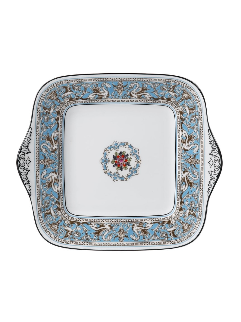 WEDGWOOD [堅苦しさ] ウェッジウッド フロレンティーン 藍緑色 食麺麭\u0026乳酪 ウェッジウッド 食器・煮炊き物の具・勝手もと属具 食器・皿【貨物輸送無料】 食器-皿・プレート
