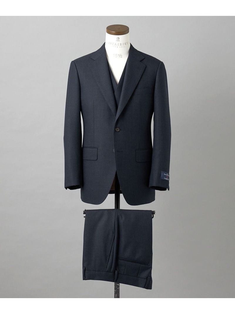 GOTAIRIKU 【ZEGNA/ゼニア】ISLANDFLEECE/アイランドフリース 3天下太平背広(米国海軍) ゴタイリク 背広・フォーマル セットアップ背広 米国海軍【貨物輸送無料】