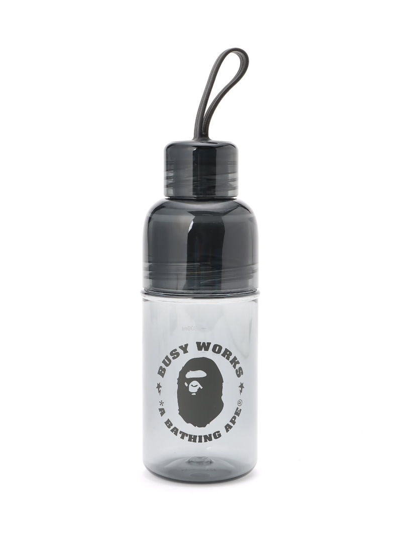 A BATHING APE BAPE X KINTO - BUSY WORKS WATER BOTTLE ア ベイシング エイプ 食器・調理器具・キッチン用品 水筒・マグボトル ネイビー ブラック【送料無料】