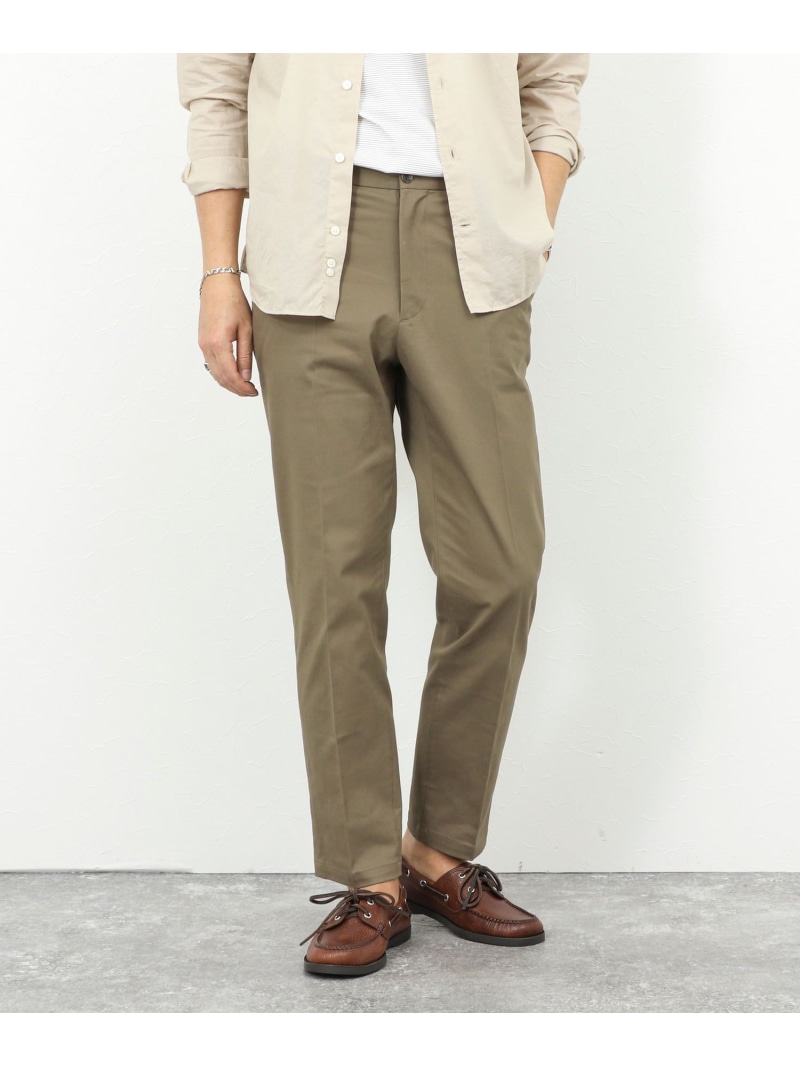 NOLLEY'S goodman 《ビジカジ対応》ストレッチツイルレギュラーフィットPT 26SS ノーリーズ パンツ チノパンツ ネイビー ベージュ グリーン【送料無料】