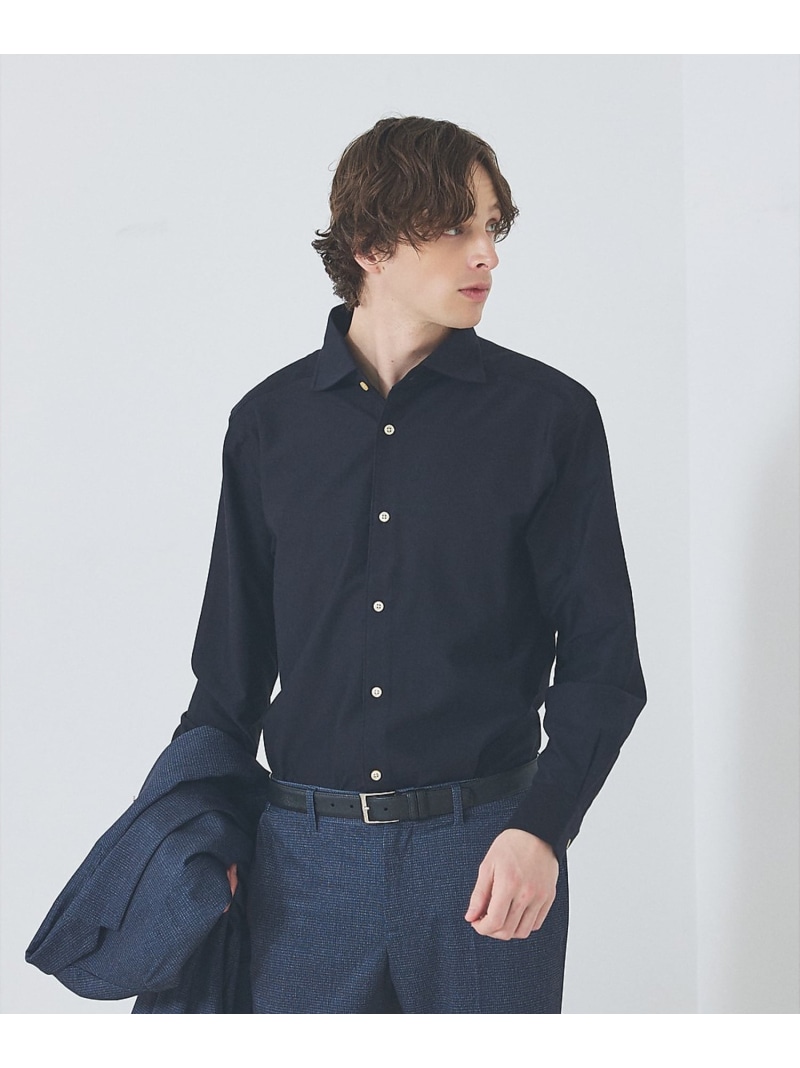 ABAHOUSE LASTWORD 【FLEX SHIRTS】36ゲージ 綿織物 モクロディ プルオーバー アバハウス トップス プルオーバー・トップ 白いこと 薄墨色 ベージュ 青碧【貨物輸送無料】