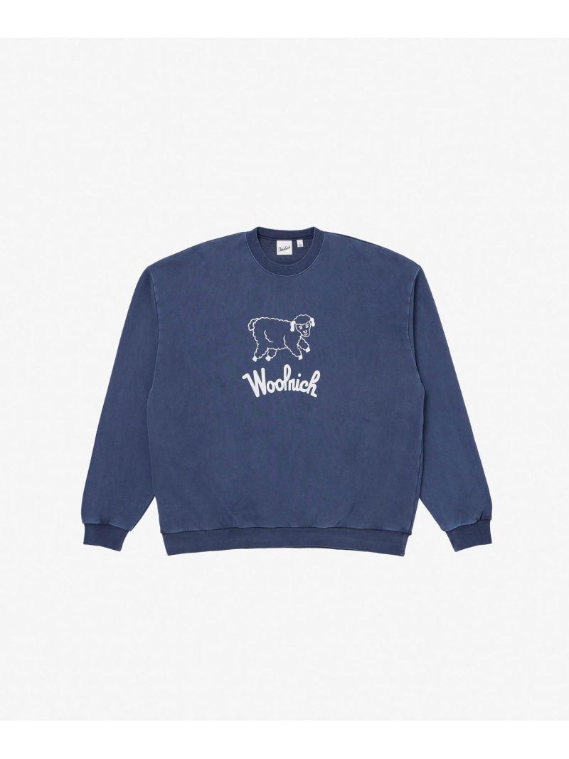 ★WOOLRICH★ロゴ コットン スウェットシャツ 楽天市場】WOOLRICH ウールリッチ トレーナー ORGANIC COTTON