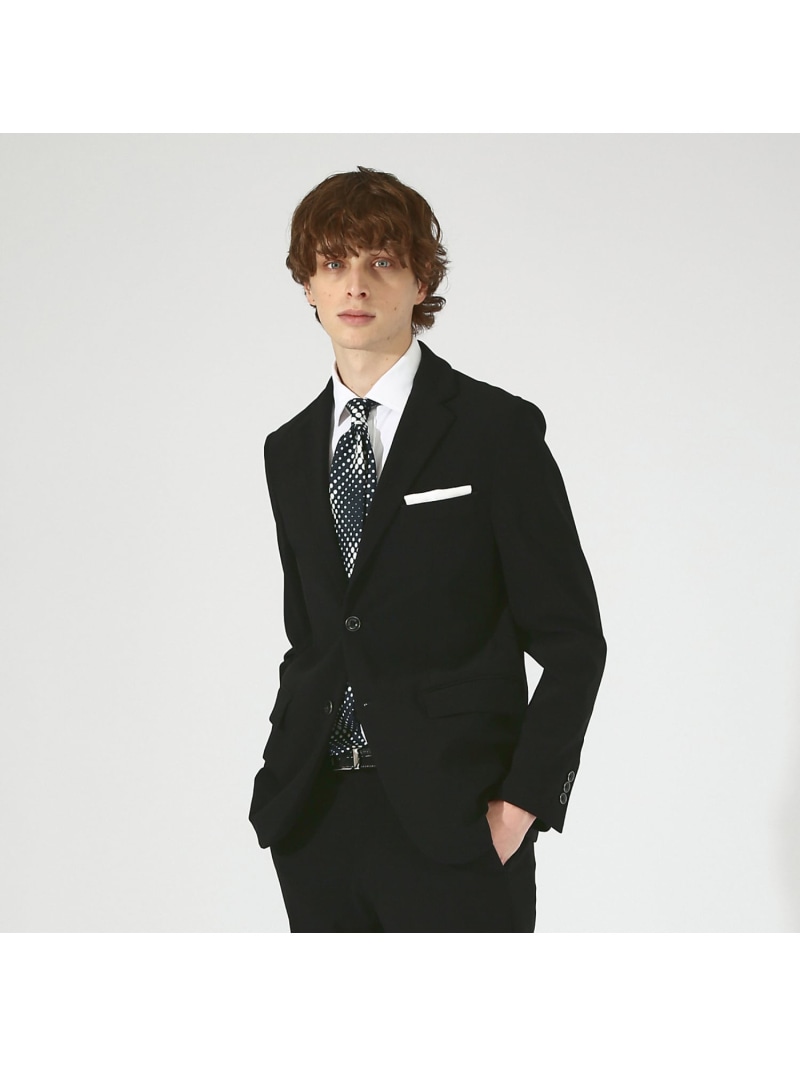 【SALE／50%OFF】DESIGNWORKS 【セットアップ対応】トリコットピケ ジャケット デザインワークス ジャケット・アウター テーラードジャケット・ブレザー ブラック カーキグリーン ブルー【RBA_E】【送料無料】