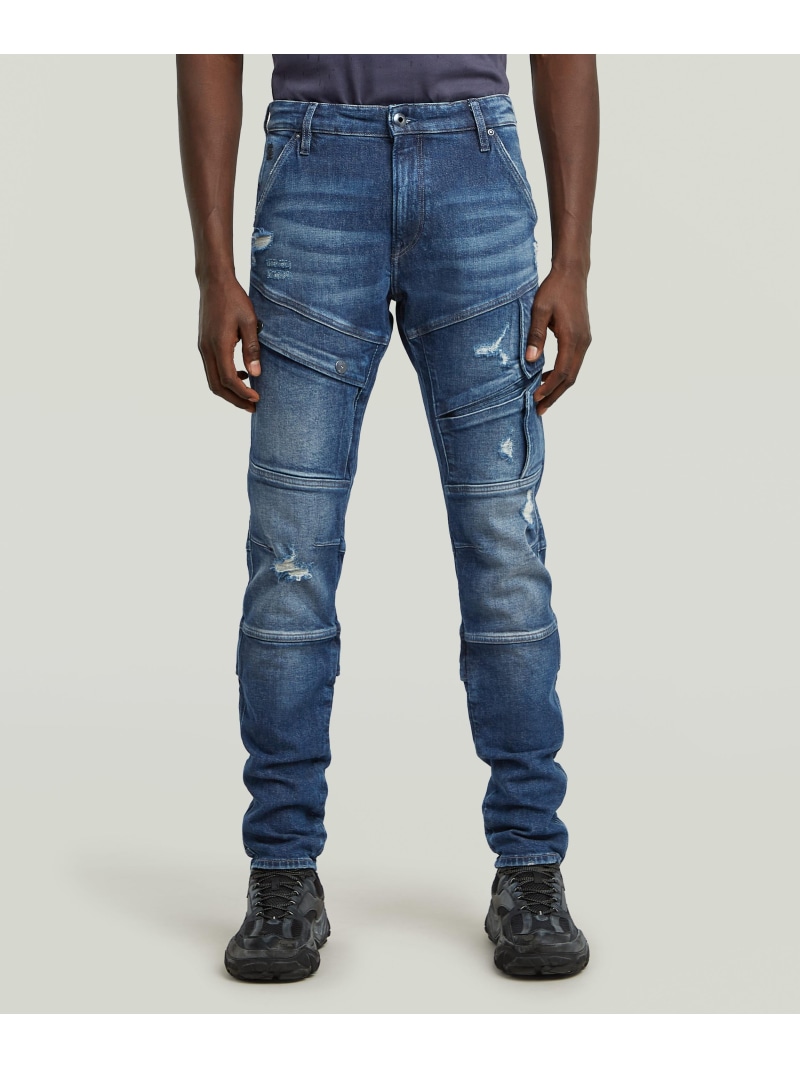 G-Star RAW 【公式ショップ】AIRBLAZE 3D SKINNY JEANS/ヴィンテージライク立体裁断フィッシングウェアディテールスキニージーンズ ジースターロゥ パンツ ジーンズ・デニムパンツ ブルー【送料無料】