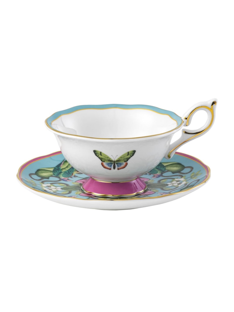 WEDGWOOD [堅苦しさ] ウェッジウッド ワンダーラスト メナジェリィ 優勝杯\u0026平円盤 ウェッジウッド 食器・膳立て手道具・勝手もと装置 グラス・マグカップ・タンブラー【貨物輸送無料】
