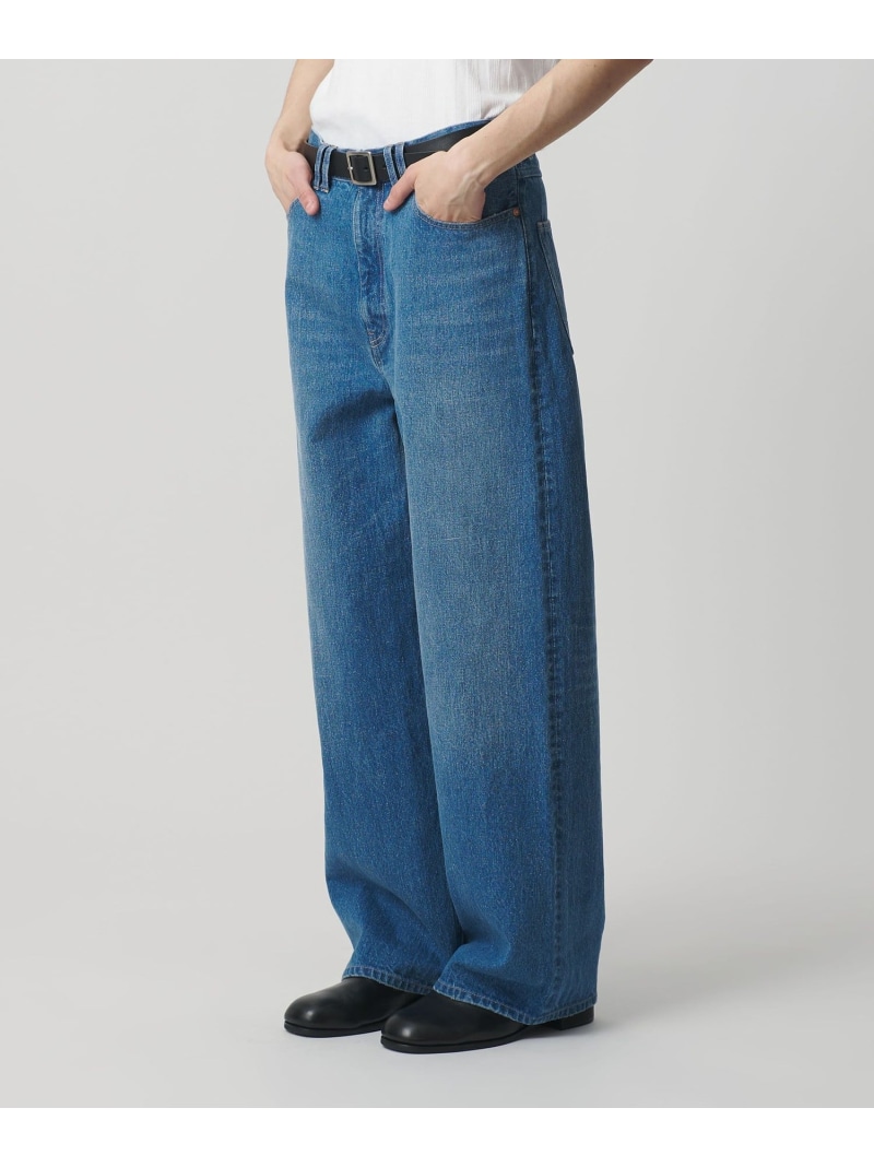 【SALE／19%OFF】monkey time BEAUTY&YOUTH UNITED ARROWS ネップ デニム バギー パンツ ビューティー＆ユース　ユナイテッドアローズ パンツ その他のパンツ【RBA_E】【送料無料】