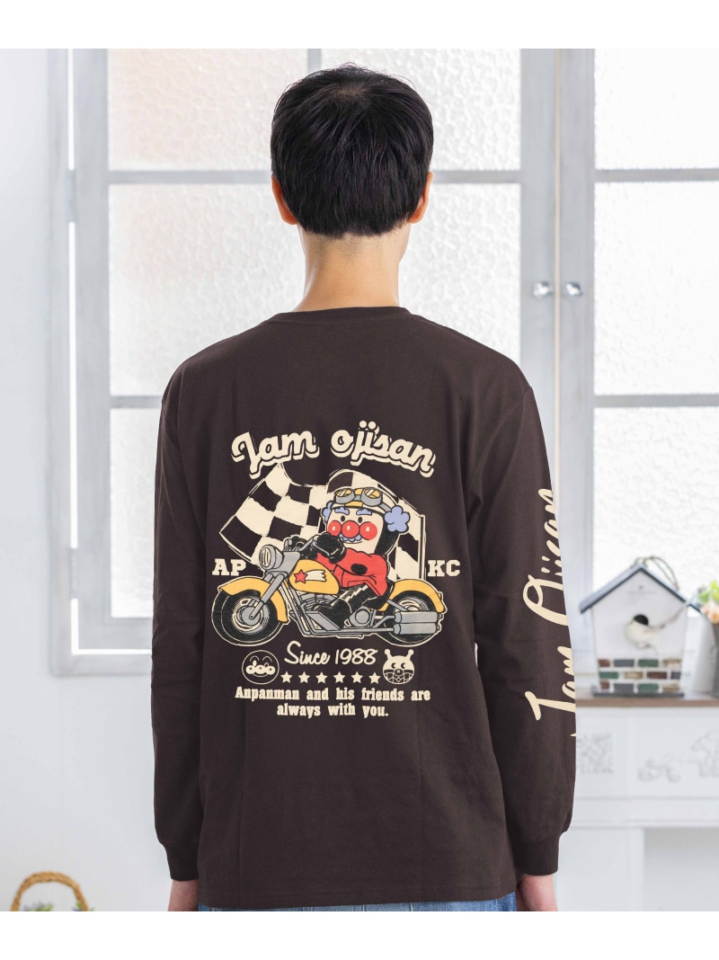 アンパンマン パン総柄Tシャツ LL 大人 ユニセックス アンパンマン パン総柄Tシャツ LL 大人 ユニセックス
