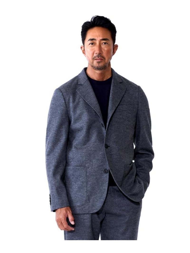 【SALE／20%OFF】DRESSTERIOR 【干場義雅*MOVB*DRESSTERIOR】トリプルコラボ オーバージャケット ドレステリア ジャケット・アウター テーラードジャケット・ブレザー グレー【RBA_E】【送料無料】