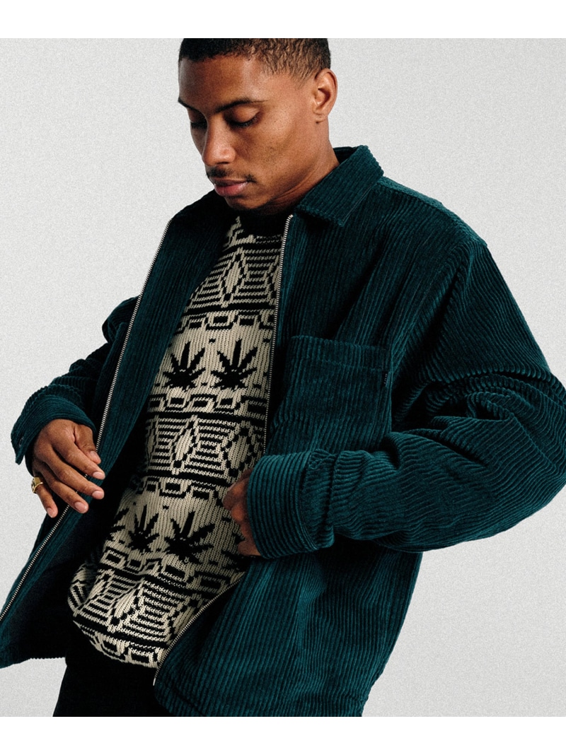 HUF LANDSCAPING HOODED JACKET L ハフ ジャケット HUF LANDSCAPING HOODED JACKET