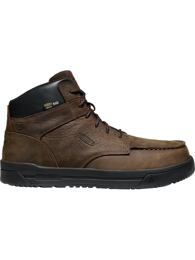 KEEN MEN GIBSON MID ESD メンズ ギブソン ミッド イーエスディー キーン シューズ・靴 その他のシューズ・靴 ブラック【送料無料】