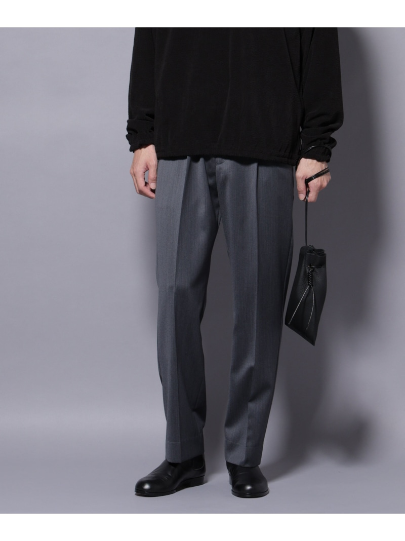 【SALE／30%OFF】NANO universe 「Damerino Select」ウールシルクベネシャンパンツ(セットアップ可) ナノユニバース パンツ その他のパンツ グレー ネイビー【RBA_E】【送料無料】