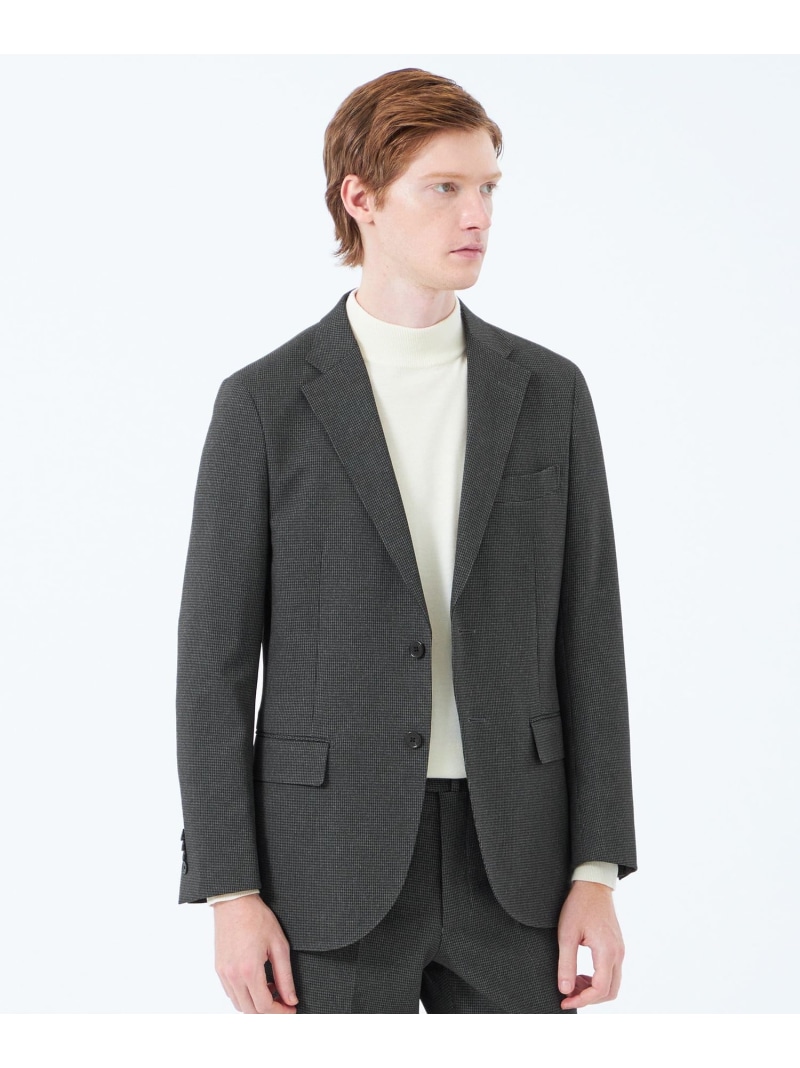 【SALE／37%OFF】MACKINTOSH PHILOSOPHY トロッター ジャケット#051 ストレッチドビー/千鳥 マッキントッシュ フィロソフィー ジャケット・アウター テーラードジャケット・ブレザー ネイビー ベージュ【RBA_E】【送料無料】