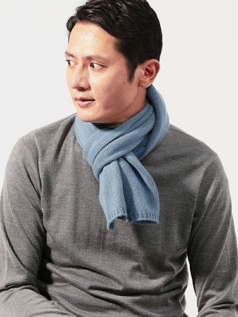 TOMORROWLAND GOODS カシミヤ ローゲージ ミニマフラー トゥモローランド ファッショングッズ マフラー スヌード