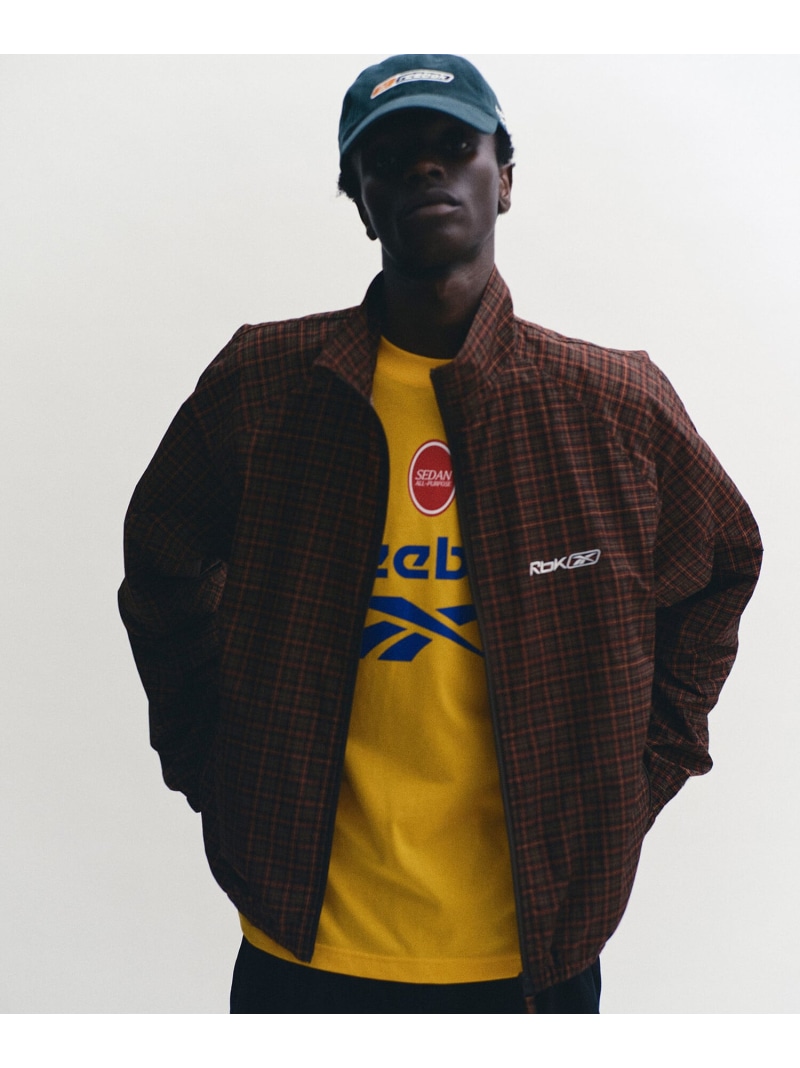 Bshop SEDAN ALL-PURPOSE ｜ Reebok ナイロン トラックジャケット MEN ビショップ ジャケット・アウター テーラードジャケット・ブレザー ブラウン【送料無料】