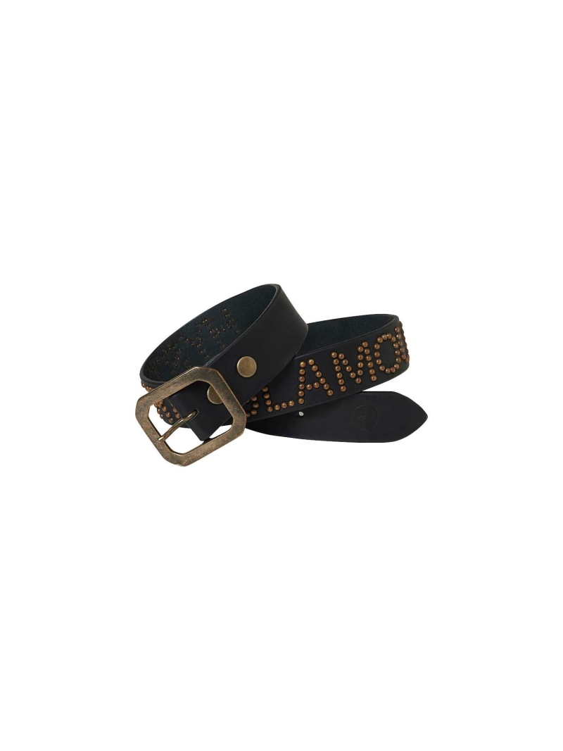 【希少ヴィンテージ】ヒステリックグラマー　メタルワイドバックル　レザーベルト HYPNOTIZED LOGO リングレザーベルト|HYSTERIC GLAMOUR WOMEN