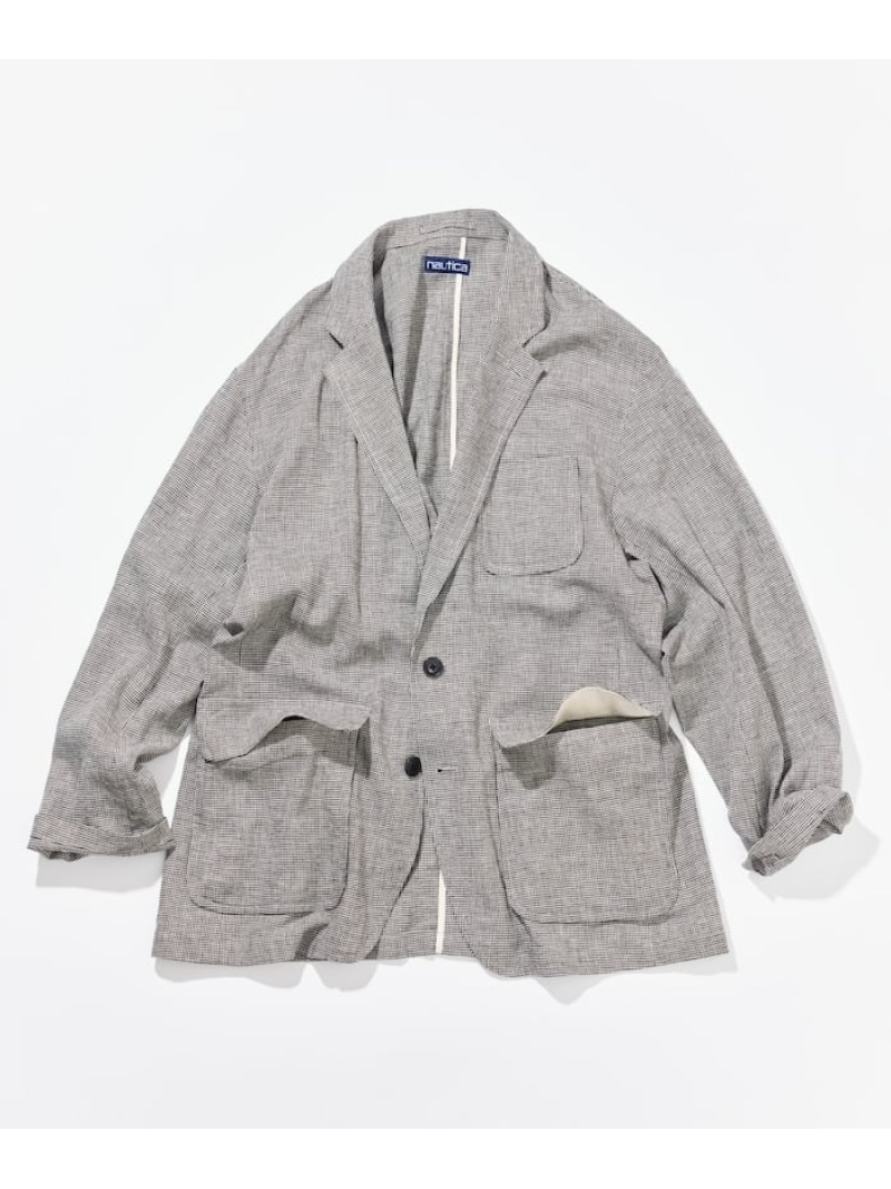 【楽天市場】【SALE/60%OFF】NAUTICA リネン混 テーラードジャケット フリークスストア ジャケット・アウター テーラード ...