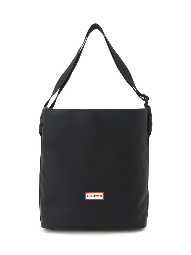 【SALE／40%OFF】HUNTER (U)オリジナル ラバライズド ノース サウス トート ハンター バッグ トートバッグ ブラック【RBA_E】【送料無料】